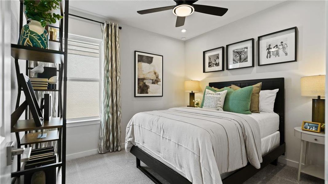Furnished interior view inside a new home in Hamilton Bluff, Haines City (Image 30).
