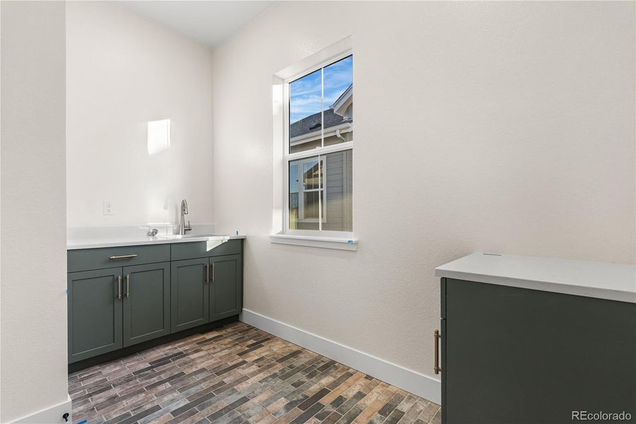 Furnished interior view inside a new home in Reserve at The Canyons, Castle Pines (Image 18). Furnished interior view inside a new home in Reserve at The Canyons, Castle Pines (Image 18).