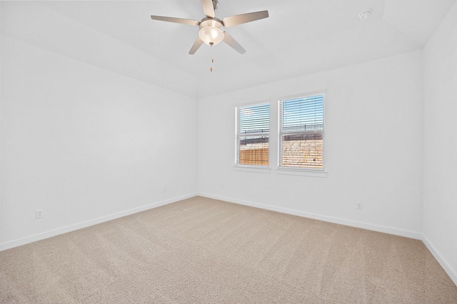 Primary Suite in the Oak home plan by Trophy Signature Homes – REPRESENTATIVE PHOTO Primary Suite in the Oak home plan by Trophy Signature Homes – REPRESENTATIVE PHOTO