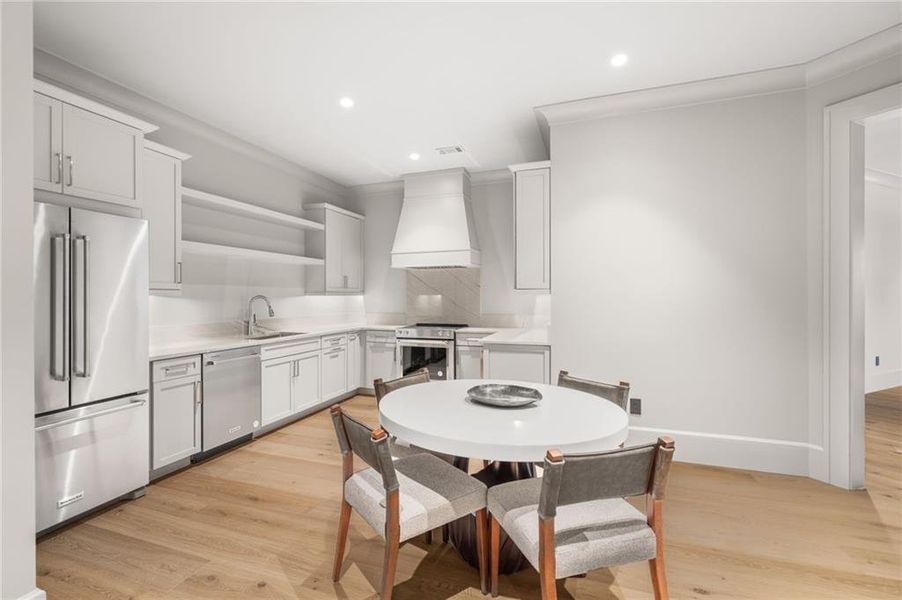 Furnished interior view inside a new home in , Flowery Branch (Image 7).