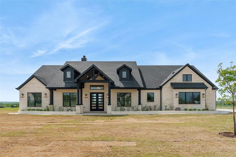 Front exterior of a new home in , Sherman, TX, highlighting curb appeal (Image 2). Front exterior of a new home in , Sherman, TX, highlighting curb appeal (Image 2).