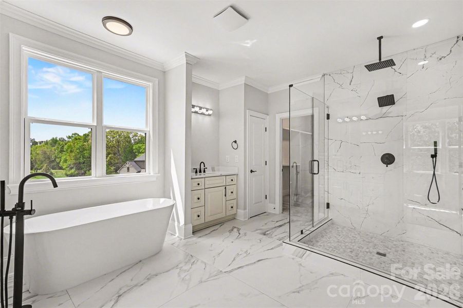 Furnished interior view inside a new home in , Concord (Image 32).