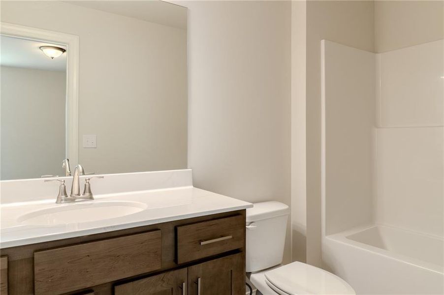 Close-up of interior finishes inside a home in Woodland Hills, Loganville (Image 9).