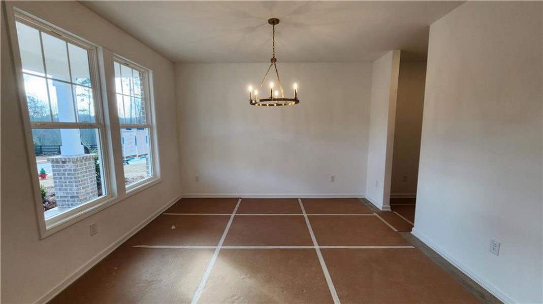 In-progress construction of a new home in The Estates at Casteel, Bethlehem, GA (Image 23).