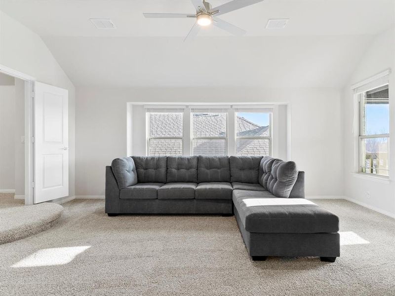 Furnished interior view inside a new home in Star Ranch, Godley (Image 17).
