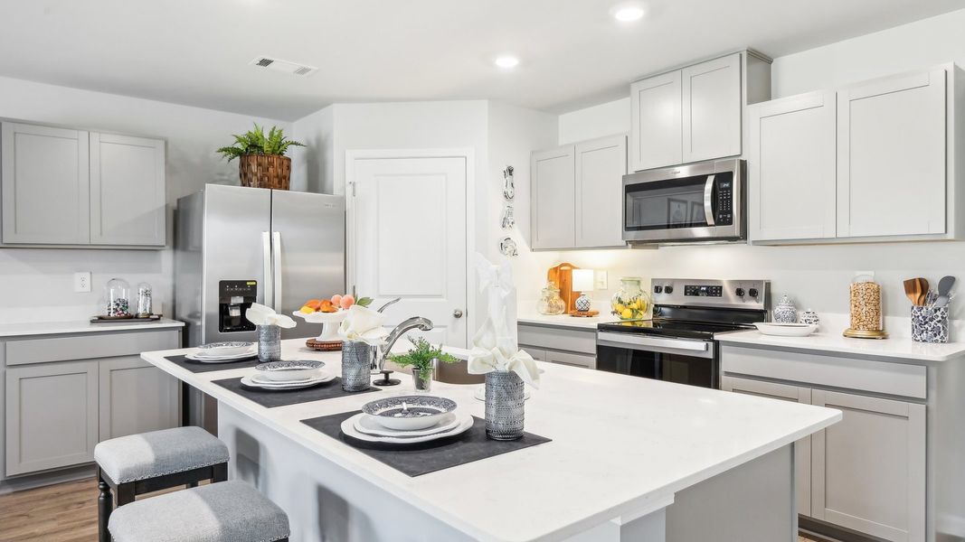Furnished interior view inside a new home in Villages of Hunters Point, Lebanon (Image 17).