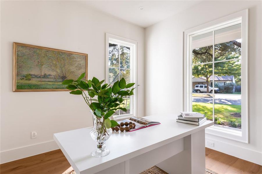 Furnished interior view inside a new home in , Fort Worth (Image 7). Furnished interior view inside a new home in , Fort Worth (Image 7).