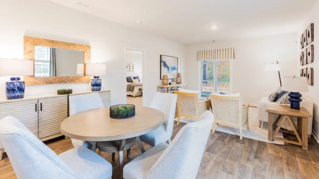 Representative furnished interior of a home built from the GLENWOOD by D.R. Horton in Huggins Hill, Manning (Image 8). Representative furnished interior of a home built from the GLENWOOD by D.R. Horton in Huggins Hill, Manning (Image 8).