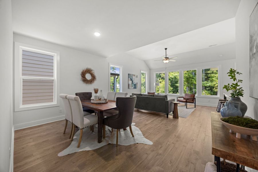 Representative furnished interior of a home built from the Hampton by Parkside Builders in Givens Park, Chattanooga (Image 10). Representative furnished interior of a home built from the Hampton by Parkside Builders in Givens Park, Chattanooga (Image 10).