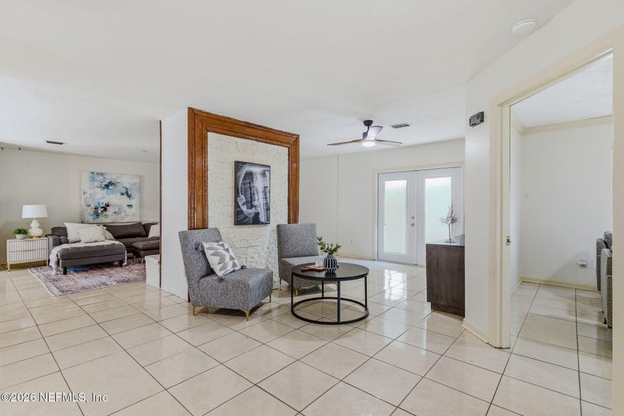 Furnished interior view inside a new home in , Jacksonville (Image 3).