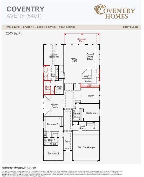 2D floor plan layout of this home in , Richmond, TX (Image 2). 2D floor plan layout of this home in , Richmond, TX (Image 2).
