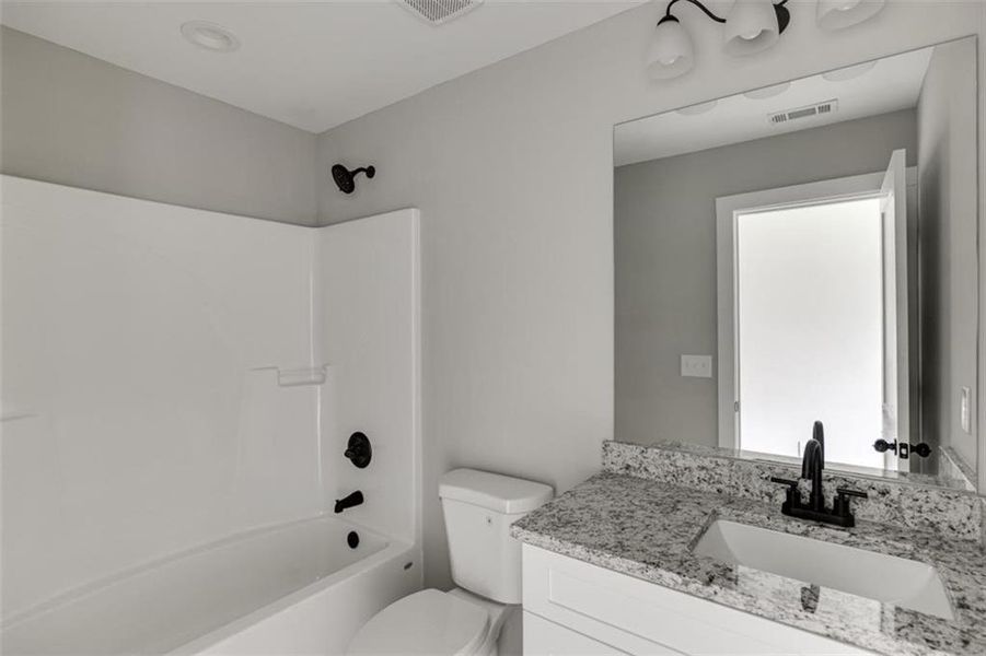 Furnished interior view inside a new home in , Hartwell (Image 6).