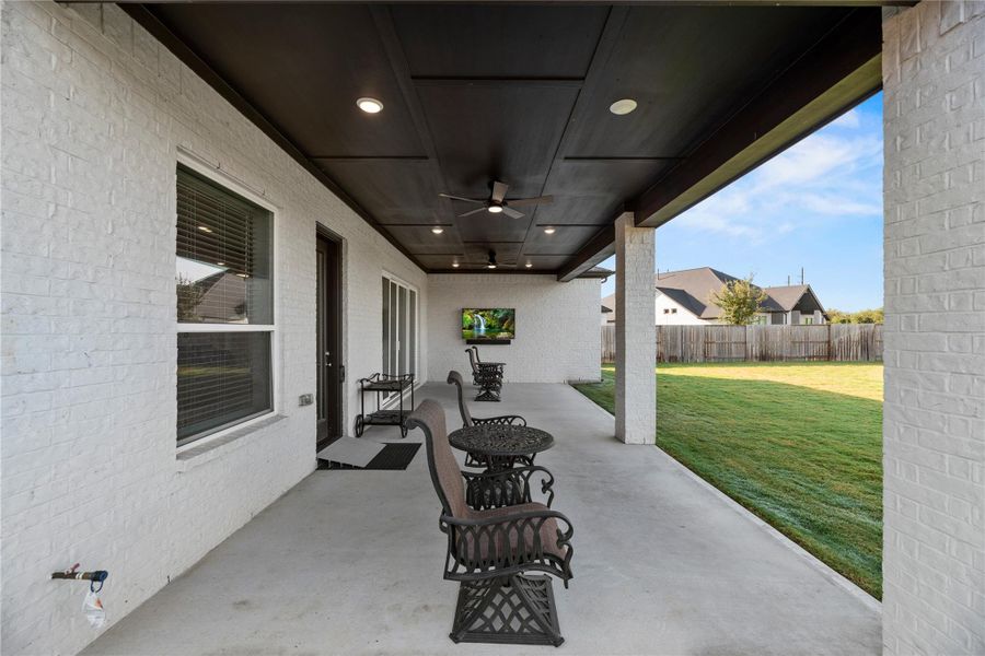Furnished interior view inside a new home in , Katy (Image 29).
