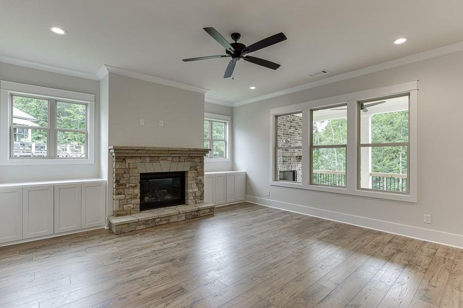 Spacious, unfurnished interior of a new home in , Cumming (Image 53).