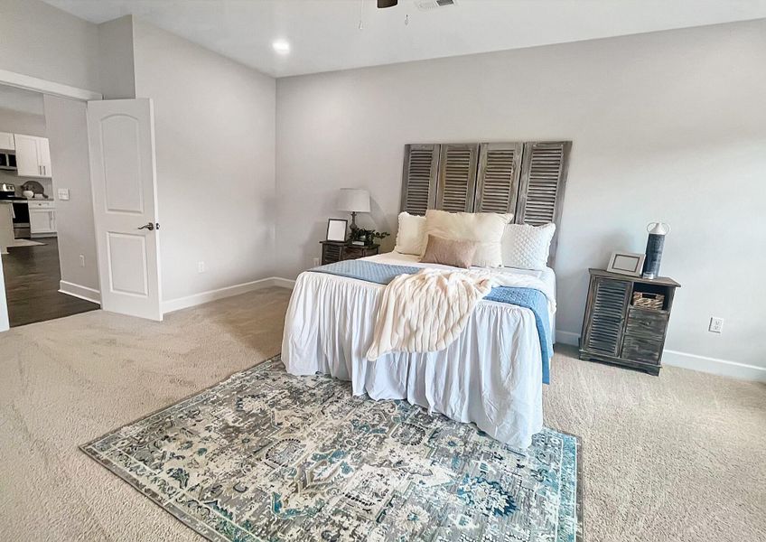 Furnished interior view inside a new home in , St. Stephen (Image 3).