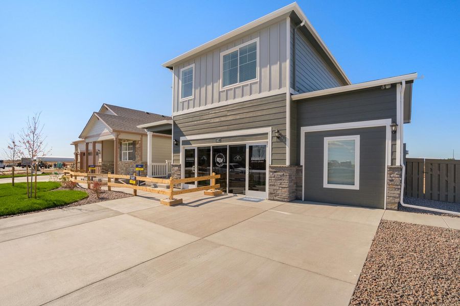 Representative exterior photo of a completed home built from the Elder by D.R. Horton in Tailholt, Severance, CO (Image 24).
