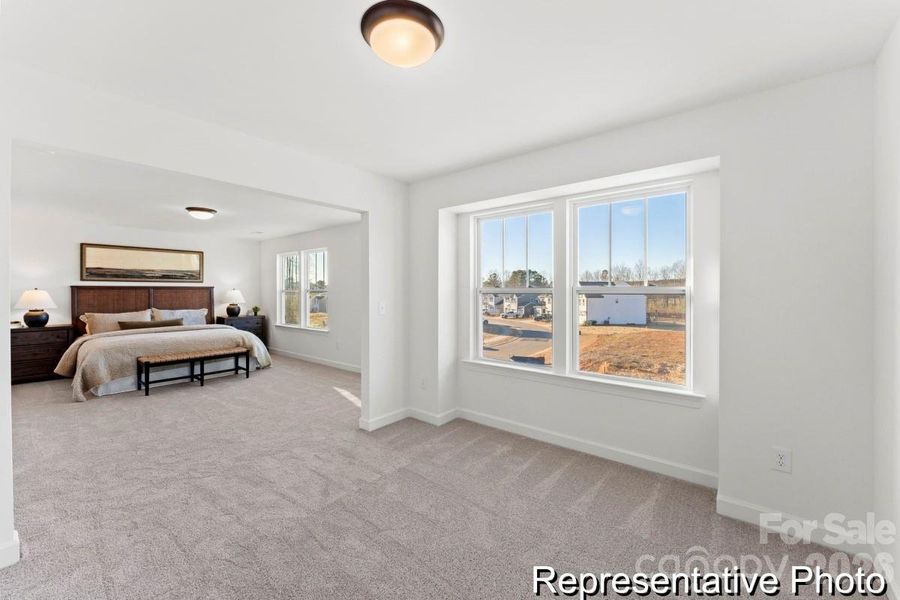 Furnished interior view inside a new home in Whispering Hills, Locust (Image 12).