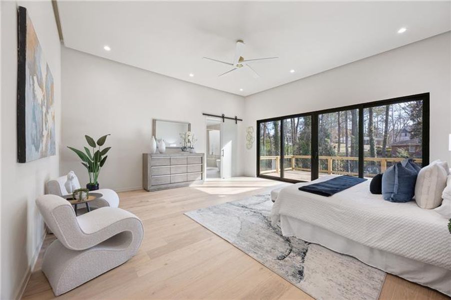 Furnished interior view inside a new home in , Sandy Springs (Image 13).