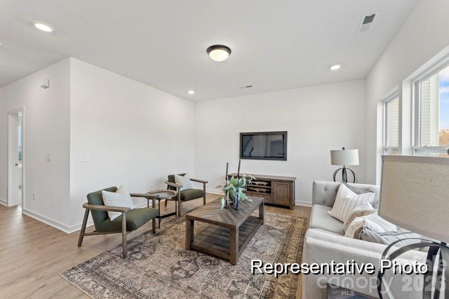 Furnished interior view inside a new home in Autumn Ridge, High Shoals (Image 5).