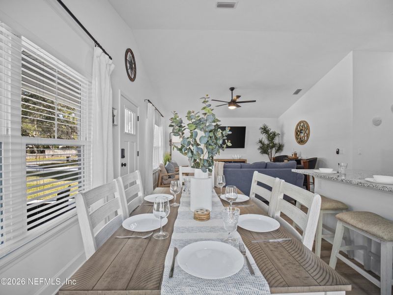 Furnished interior view inside a new home in , St. Augustine (Image 7). Furnished interior view inside a new home in , St. Augustine (Image 7).