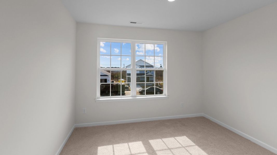 Representative unfurnished interior of a home built from the OLIVER by D.R. Horton in River's Edge, Mayodan (Image 9).