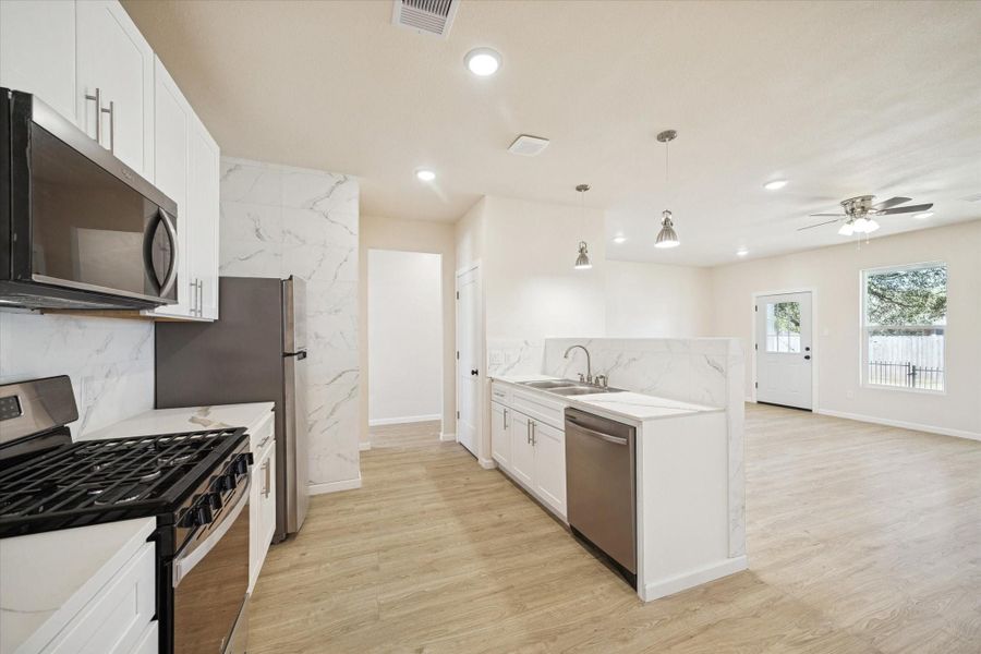 Furnished interior view inside a new home in , Montgomery (Image 9).