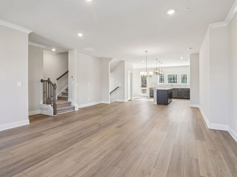 Spacious, unfurnished interior of a new home in Martin Springs - Highland Series, Lawrenceville (Image 13).