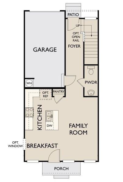 2D floor plan layout of this home in , Summerville, SC (Image 4).