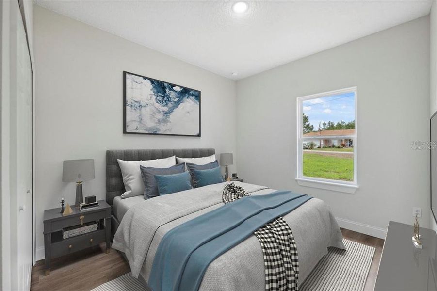 Furnished interior view inside a new home in , Dunnellon (Image 6).
