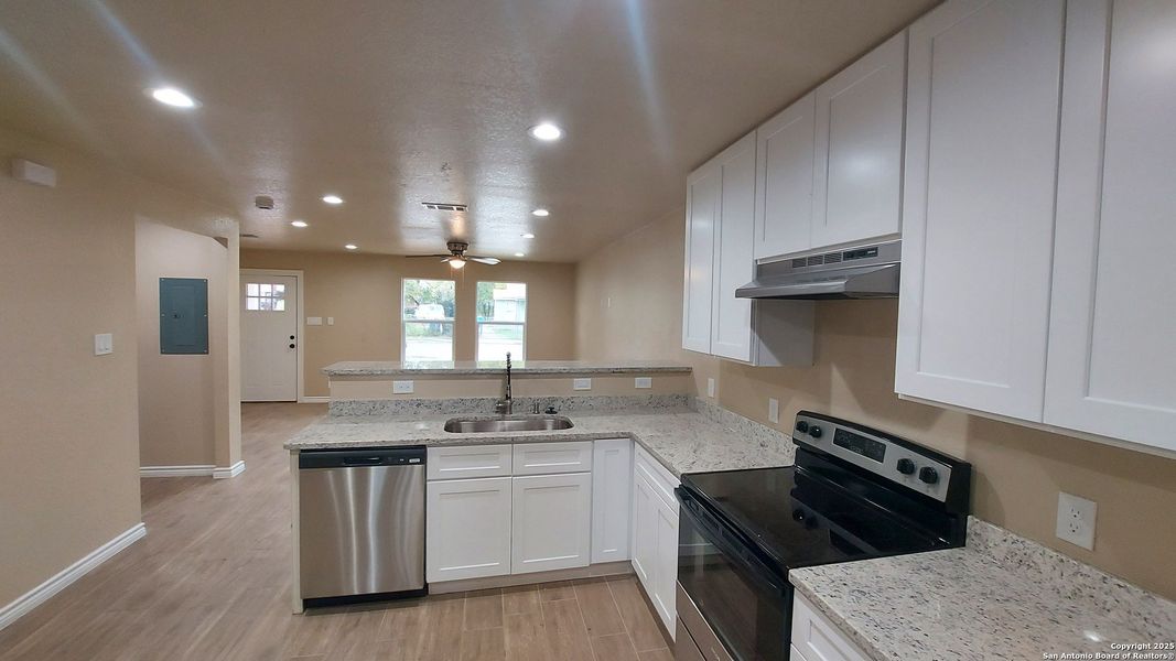 Furnished interior view inside a new home in , San Antonio (Image 6). Furnished interior view inside a new home in , San Antonio (Image 6).