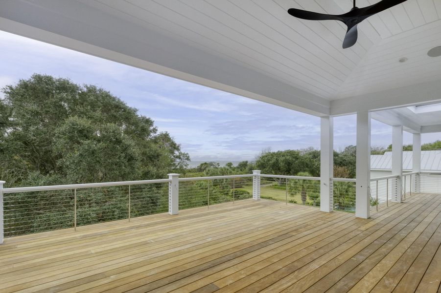 Exterior details and patio area of a home in , Sullivan's Island (Image 4). Exterior details and patio area of a home in , Sullivan's Island (Image 4).
