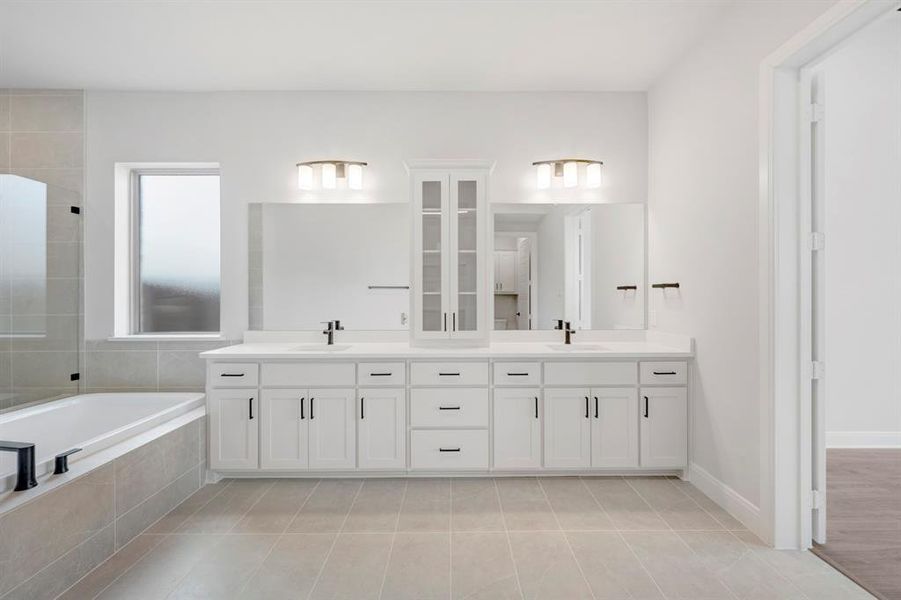Furnished interior view inside a new home in The Ridge at Northlake, Northlake (Image 17).