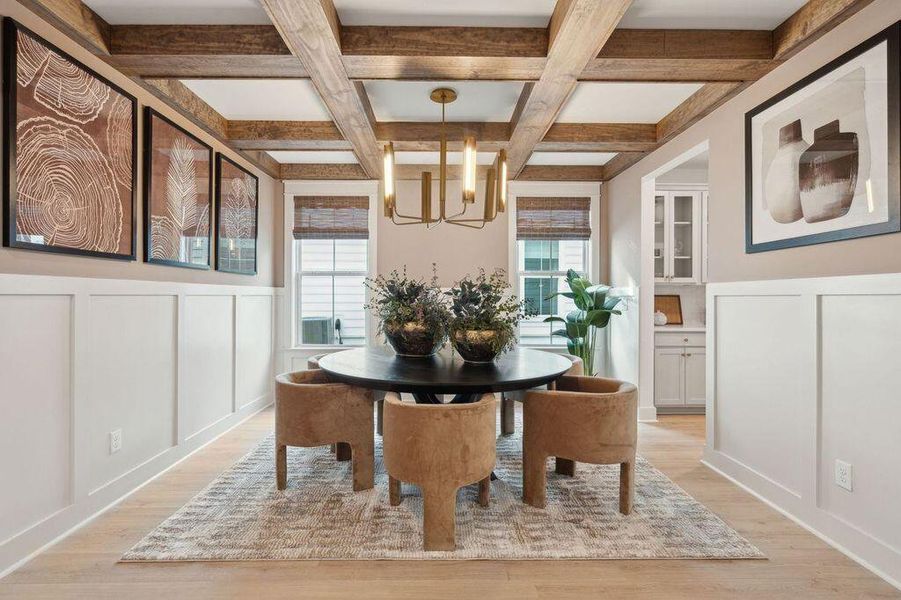Furnished interior view inside a new home in Kings River Preserve, Hollywood (Image 40).