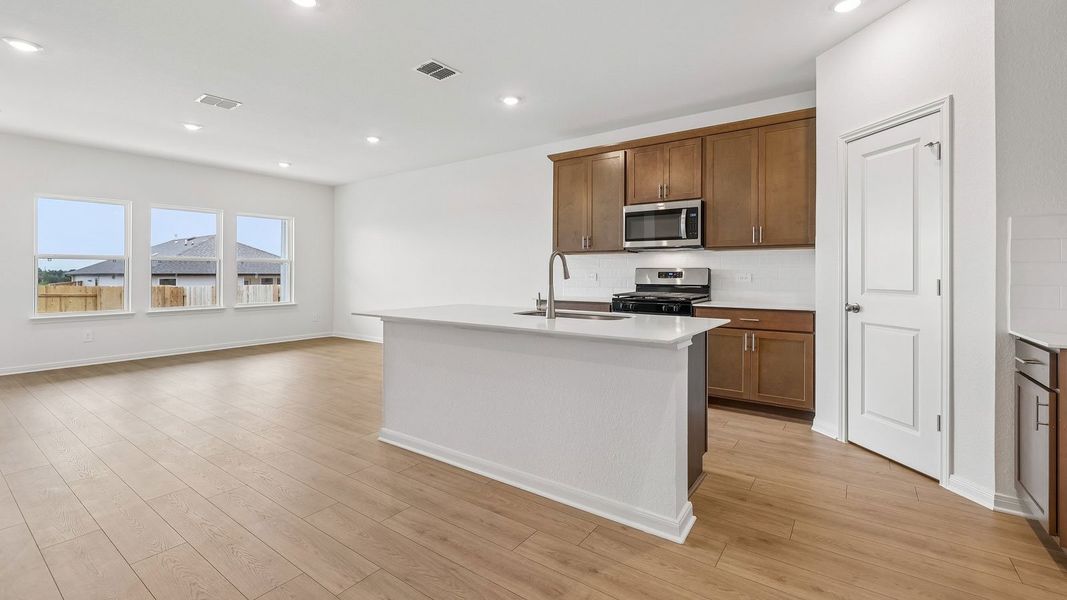 Furnished interior view inside a new home in Briarwood, Elgin (Image 4).
