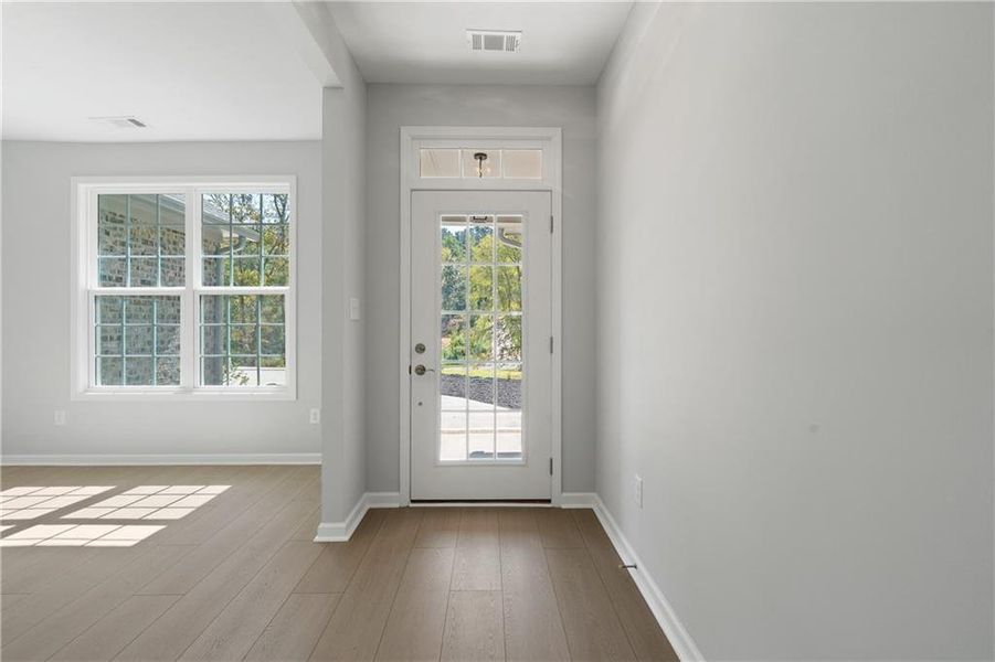 Spacious, unfurnished interior of a new home in , Gray (Image 22).