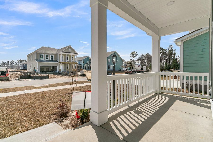 Exterior details and patio area of a home in Cherrywood Estates, Summerville (Image 3).