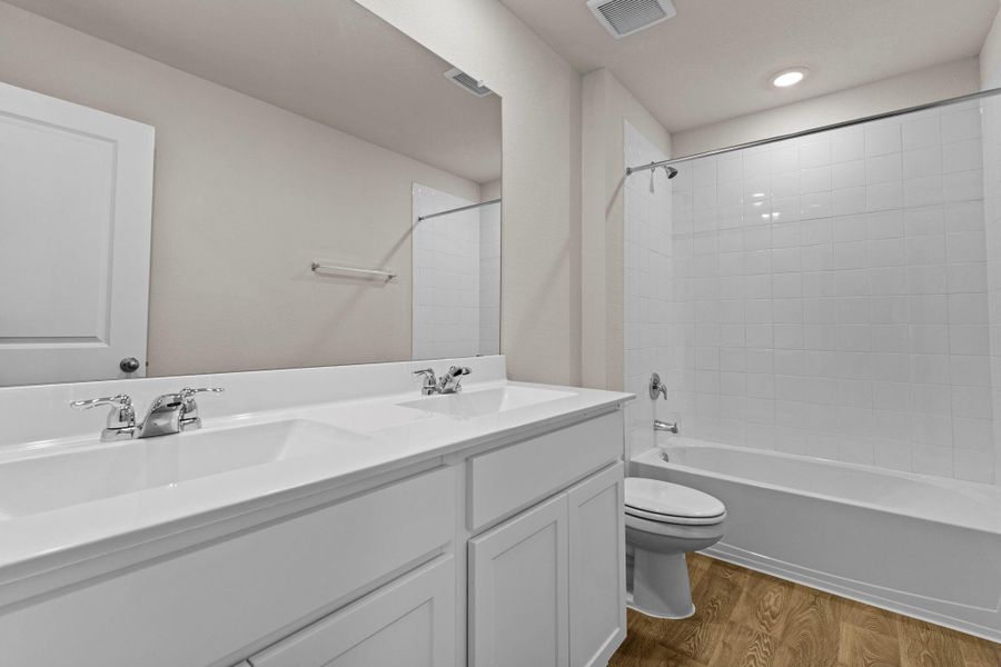 Furnished interior view inside a new home in Ladera, Luling (Image 6). Furnished interior view inside a new home in Ladera, Luling (Image 6).