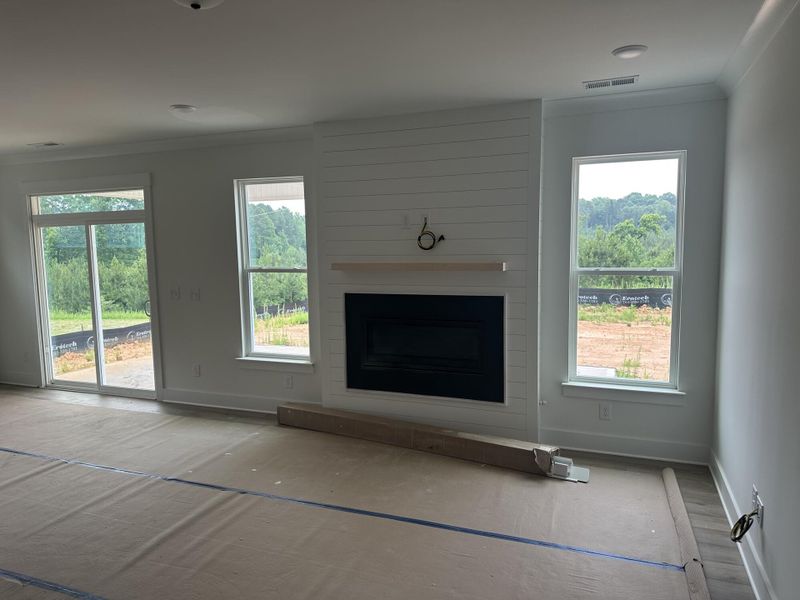 In-progress construction of a new home in The Enclave at Laurelbrook, Sherrills Ford, NC (Image 12).