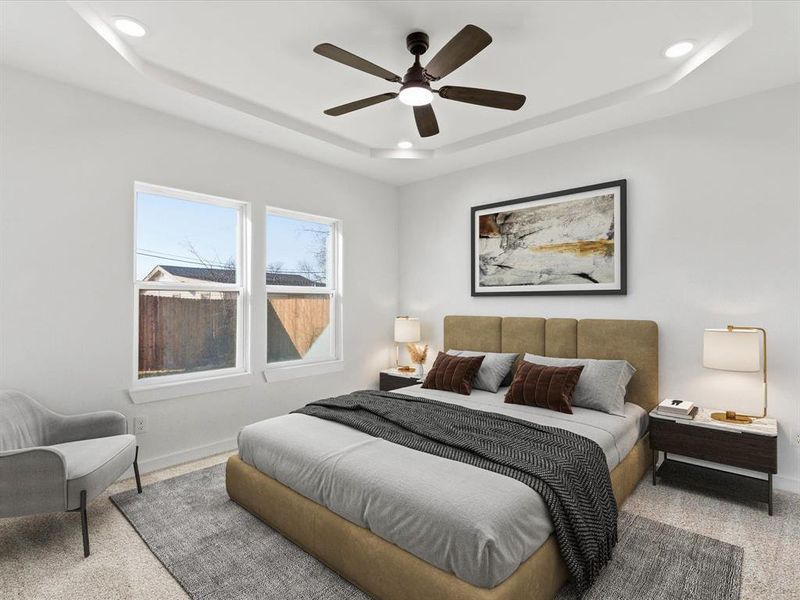 Furnished interior view inside a new home in , Kaufman (Image 14).