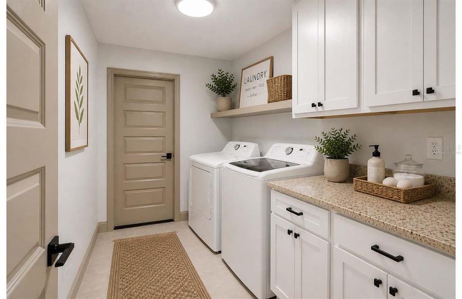 Furnished interior view inside a new home in , Ocala (Image 7).