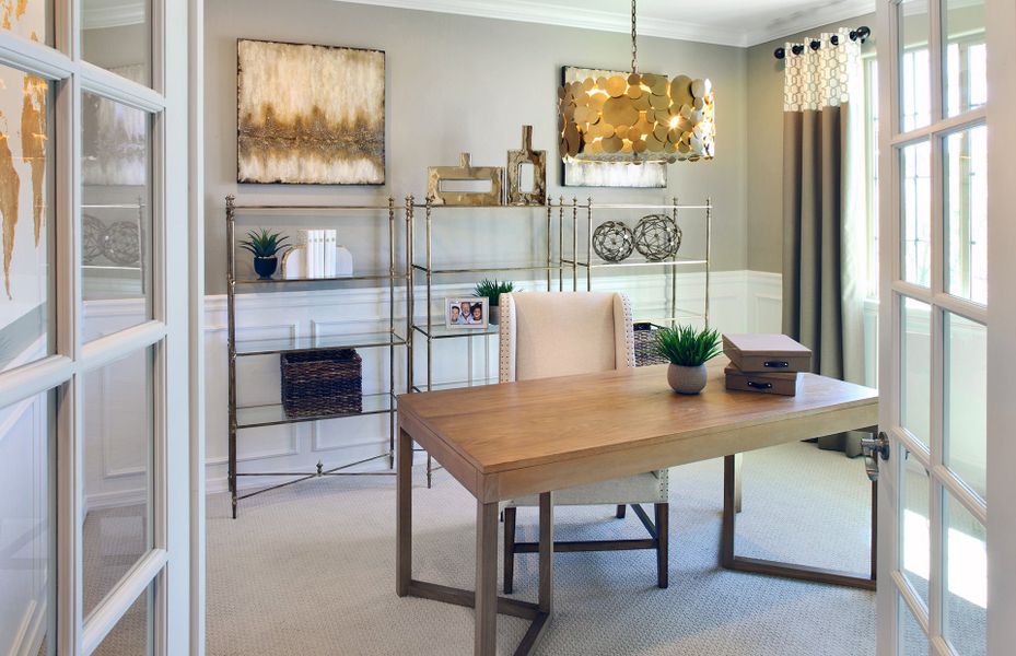 Representative furnished interior of a home built from the Salerno by Pulte Homes in Vistoso Canyon Estates, Oro Valley (Image 8).