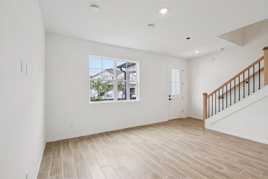 Spacious, unfurnished interior of a new home in Northlake at Ovation, Winter Garden (Image 18). Spacious, unfurnished interior of a new home in Northlake at Ovation, Winter Garden (Image 18).