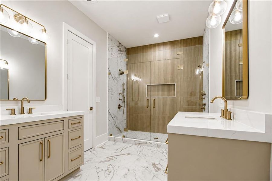 Furnished interior view inside a new home in , Alpharetta (Image 37). Furnished interior view inside a new home in , Alpharetta (Image 37).