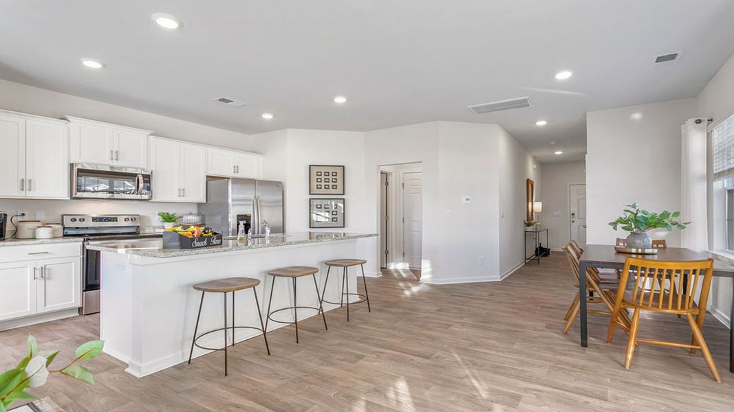 Furnished interior view inside a new home in Henley Ridge, Graham (Image 10).