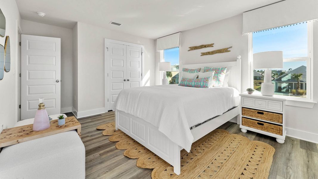 Furnished interior view inside a new home in WindMark Beach, Port Saint Joe (Image 36).