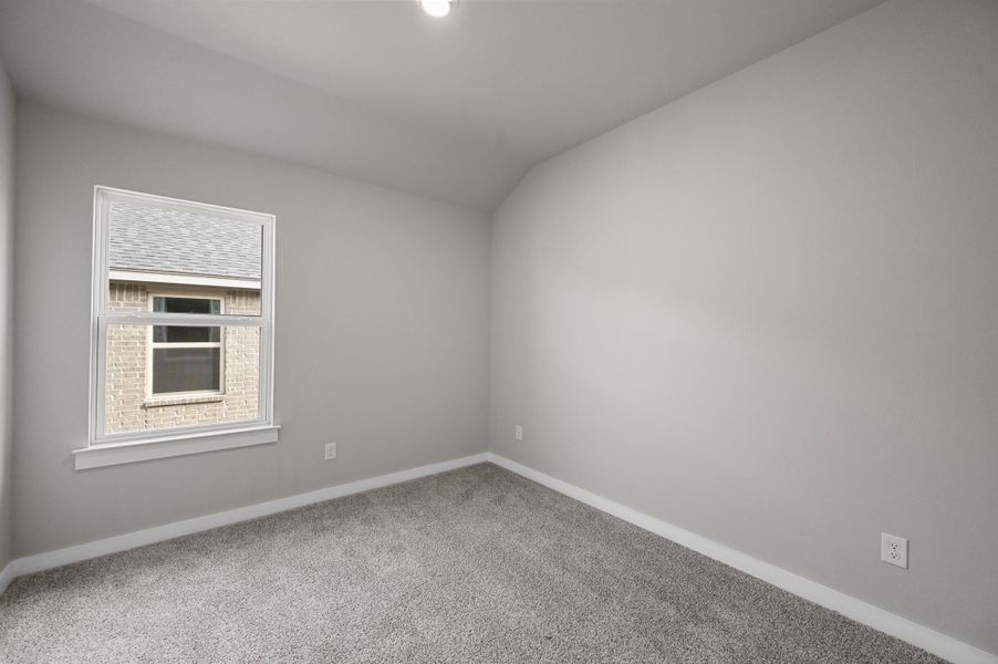 Representative unfurnished interior of a home built from the Hanover by Cheldan Homes in Sunset Ridge, Keene (Image 25). Representative unfurnished interior of a home built from the Hanover by Cheldan Homes in Sunset Ridge, Keene (Image 25).