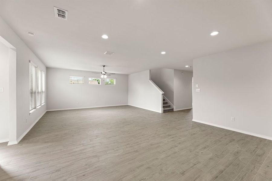 Representative exterior photo of a completed home built from the Phoenix by Impression Homes in Keeneland, Aubrey, TX (Image 10). Representative exterior photo of a completed home built from the Phoenix by Impression Homes in Keeneland, Aubrey, TX (Image 10).