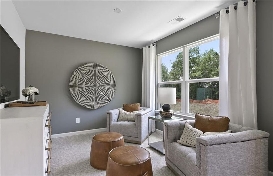 Furnished interior view inside a new home in Oakwood, Cumming (Image 7).