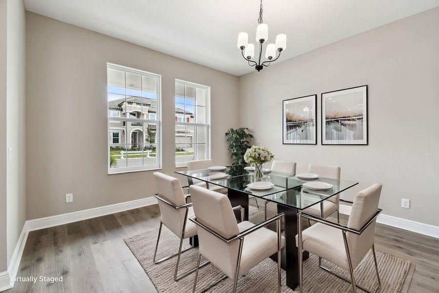 Dining Room - Virtually Staged