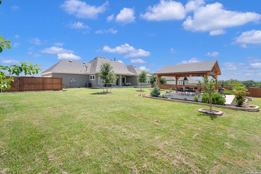 Exterior details and patio area of a home in , Castroville (Image 21). Exterior details and patio area of a home in , Castroville (Image 21).